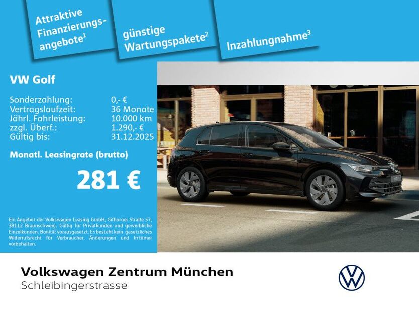VW Golf 3.000 km 34.229 € München 81669