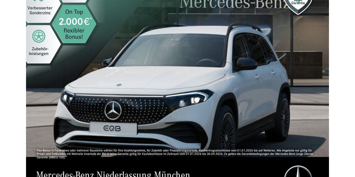 Mercedes-Benz EQB 11.533 km 39.990 &euro; München 80636