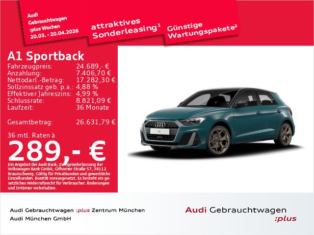 Audi A1 36.273 km 23.943 &euro; Eching 85386