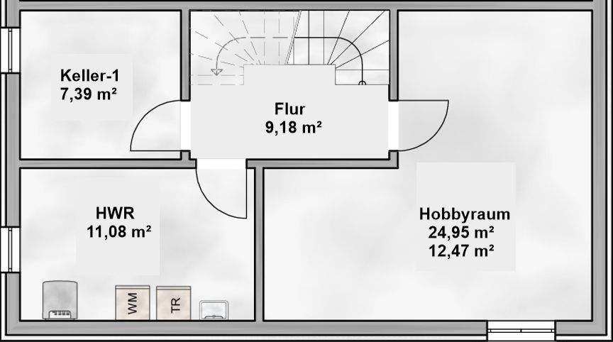 Reihenendhaus München Hadern - 5 Zimmer, 127 m&sup2;, 1.449.000&euro; | Angebot:25768186