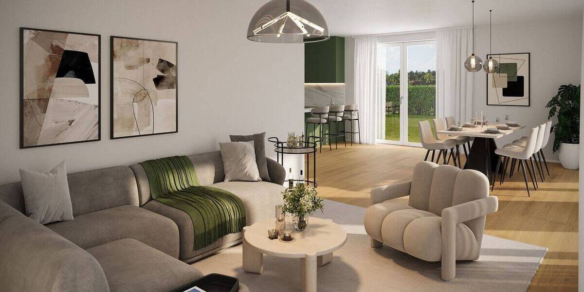 Etagenwohnung Unterföhring - 2 Zimmer, 59 m&sup2;, 679.000&euro; | Angebot:23985617