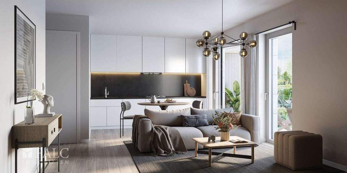 Etagenwohnung Baldham Baldham - 2 Zimmer, 56 m&sup2;, 499.500&euro; | Angebot:25698571