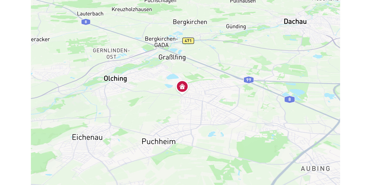 Für d. Käufer provisionsfrei! Großes Grundstück mit GF ca.487 m² in Ortsrandlage von Gröbenzell - Grundstück Gröbenzell | Angebot:26799220