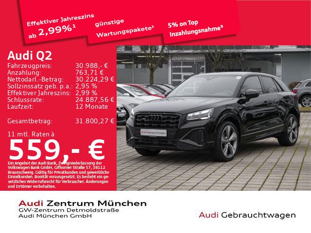 Audi Q2 37.511 km 30.988 &euro; München 80935
