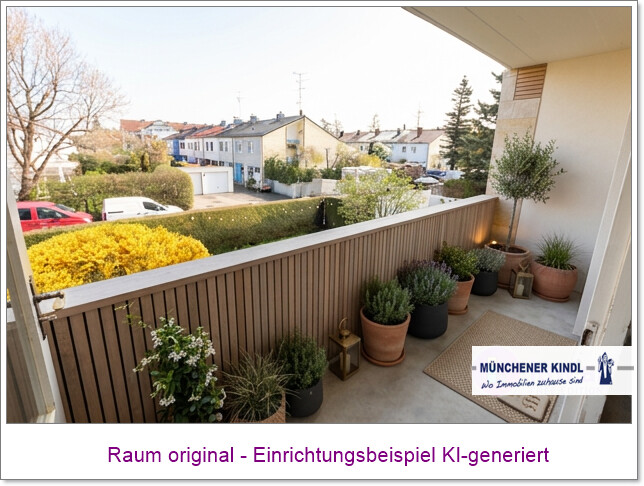 * Gute Aussichten * ruhige 2-Zimmer-Wohnung * 2 sonnige Balkone * 1 Stellplatz * zentrumsnah * TOP - Etagenwohnung Germering | Angebot:26972703