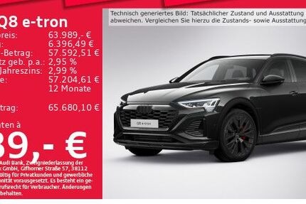 Audi Q8 e-tron 45.467 km 61.982 € München 80935