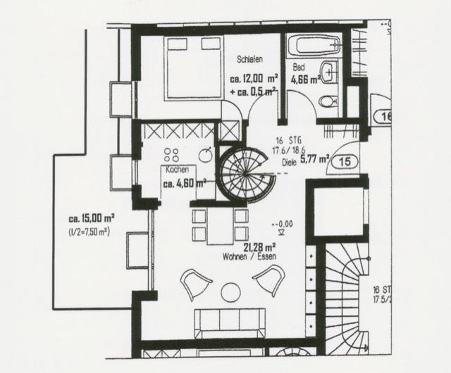Erdgeschoßwohnung München Moosach - 3.5 Zimmer, 71 m&sup2;, 640.000&euro; | Angebot:25414264