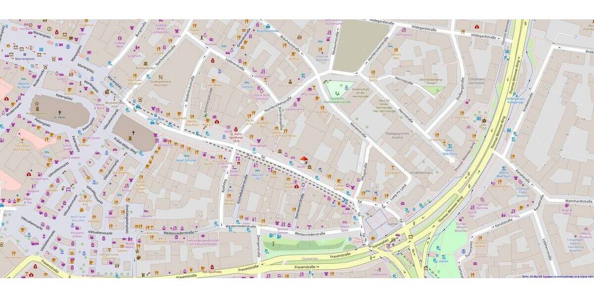 Etagenwohnung München Altstadt-Lehel - 2 Zimmer, 110 m&sup2;, 2.750&euro; | Angebot:26886262