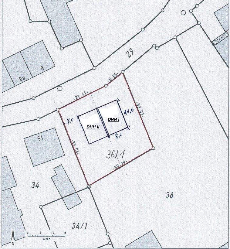 485 m² Baugrund mit eine DHH mit ca. 125 m² Wohnfläche in Bergkirchen-Feldgeding!