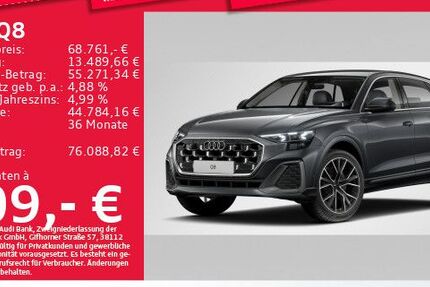 Audi Q8 64.868 km 68.761 &euro; Eching 85386