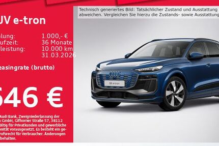 Audi Q6 e-tron 7.163 km 60.884 &euro; Eching 85386
