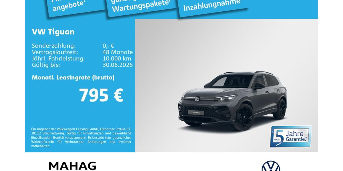 VW Tiguan 3.000 km 64.900 &euro; Ottobrunn 85521