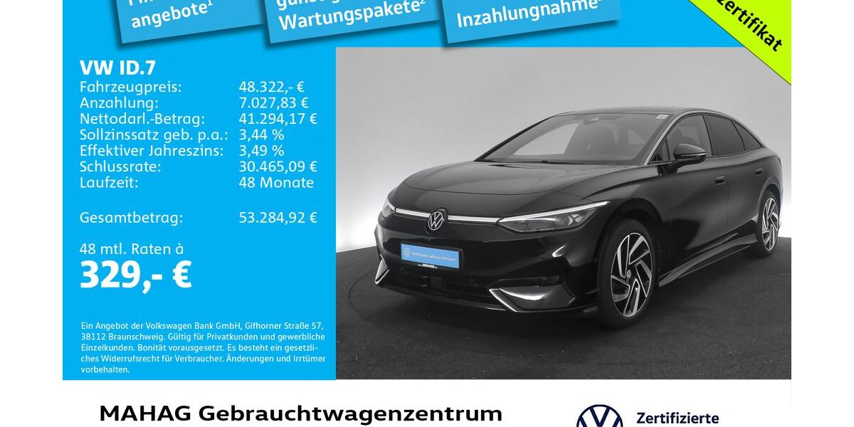 VW ID.7 4.654 km 47.823 &euro; München 80935