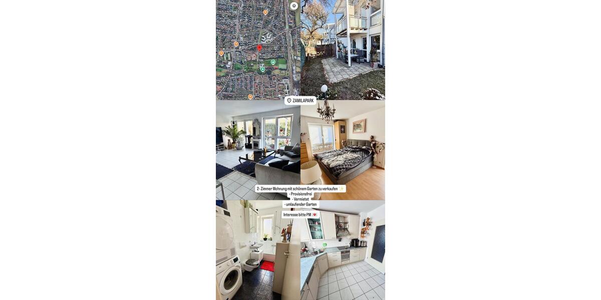 Erdgeschoßwohnung München Bogenhausen - 2 Zimmer, 63 m&sup2;, 610.000&euro; | Angebot:26729932